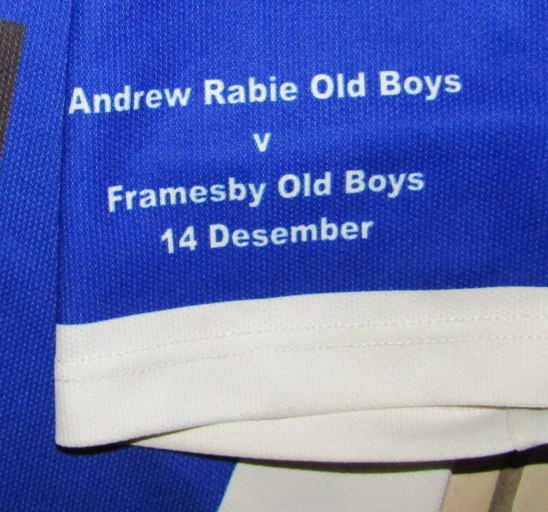 Andrew Rabie Old Boys vs Framesby Old Boys Players Rugby Jersey