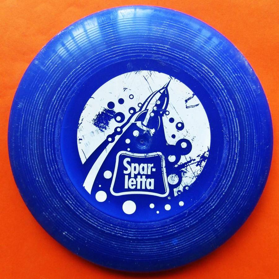 Old Sparletta Advertising Frisbee