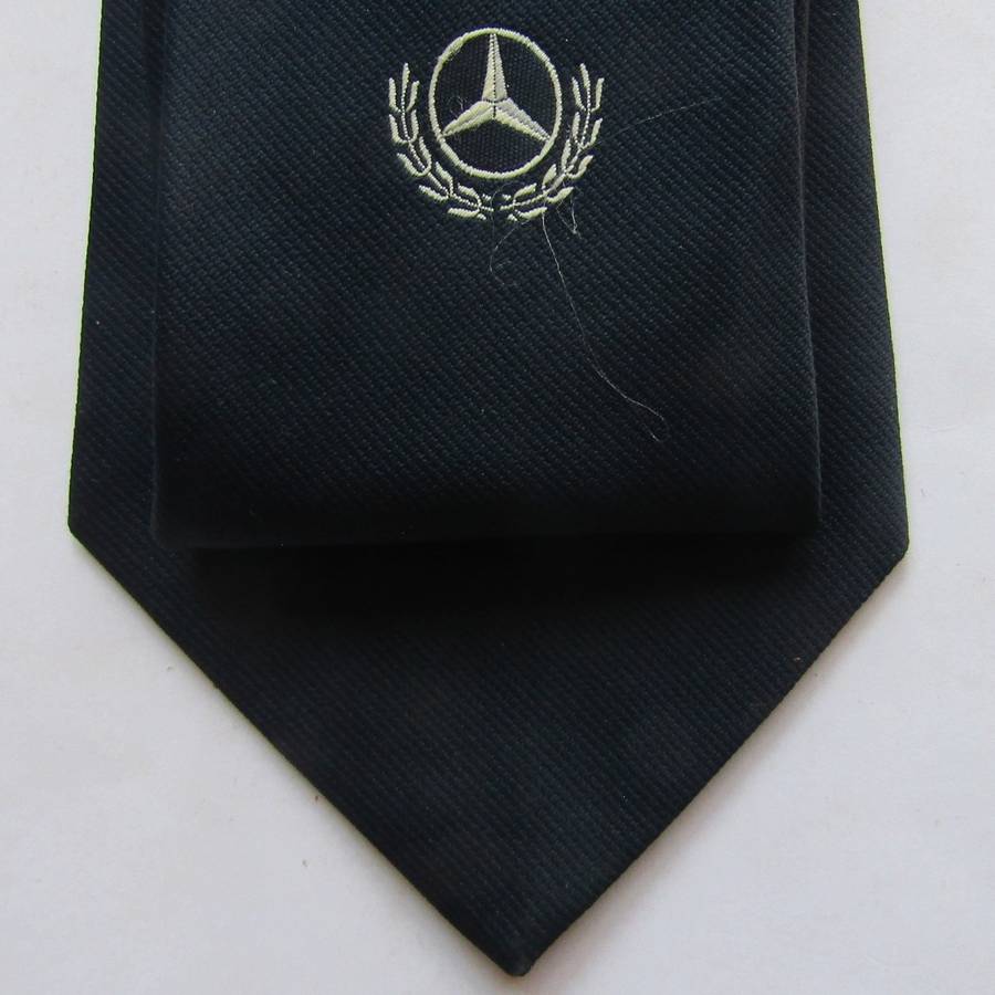 Old Mercedes Benz Motors Neck Tie