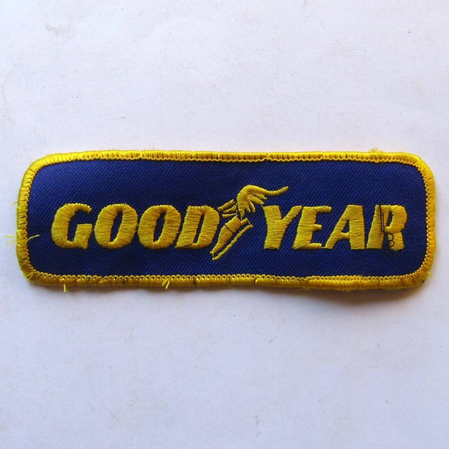 Old Good Year Tyres Patch Badge