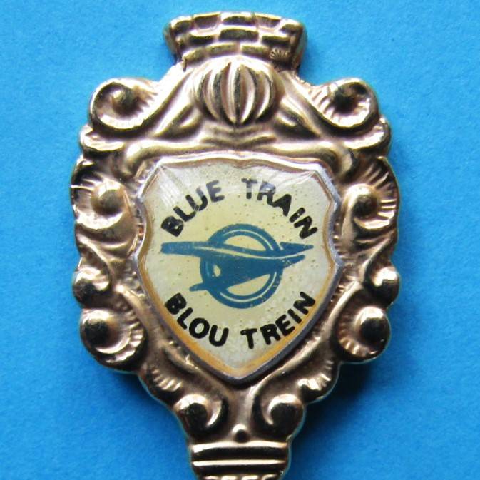 Old SAR Railways Blue Train Souvenir Spoon