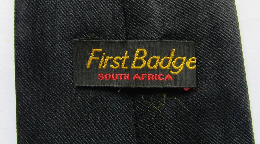 Old Made in SA Rugby Neck Tie