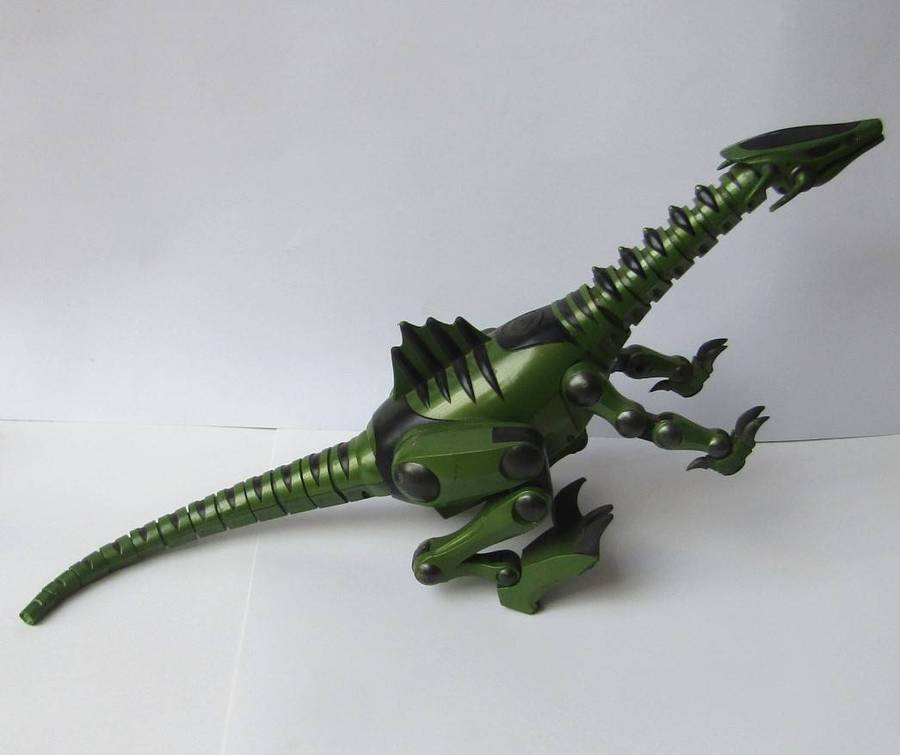 2006 WowWee Large Green Robot Dinosaur