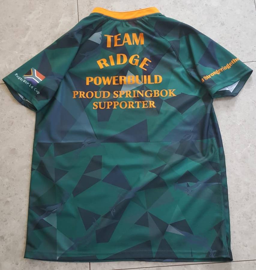 2019 Springbok Rugby Jersey - Size 2XL