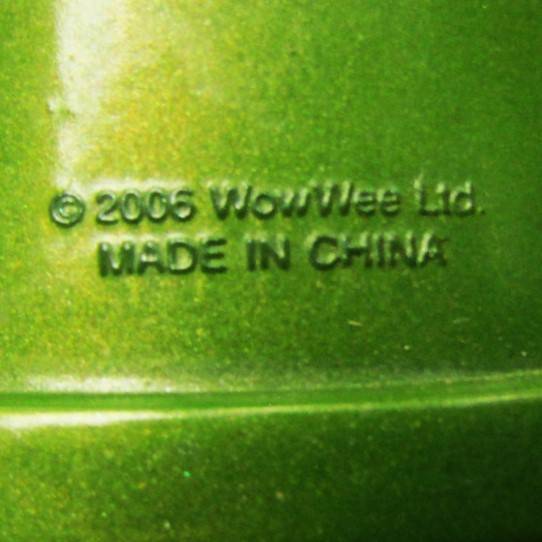 2006 WowWee Large Green Robot Dinosaur