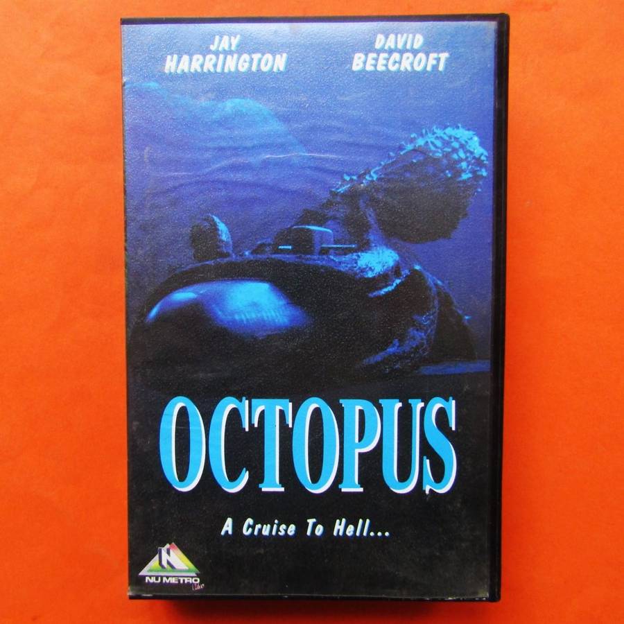 Octopus - SciFi Horror Movie VHS Tape (2000)