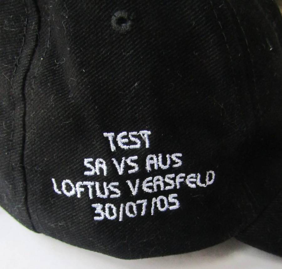 2005 Captain Morgan Springboks vs Australia Rugby Cap