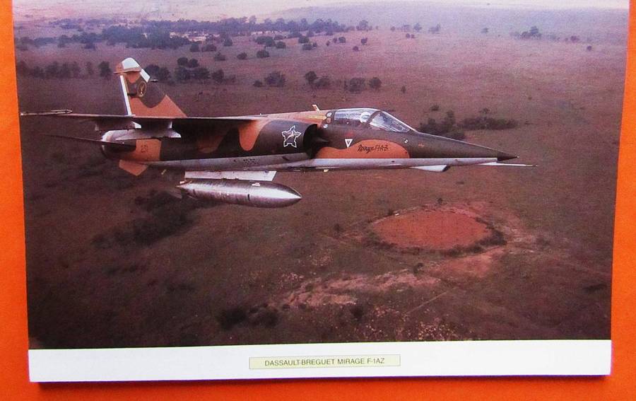 1987 SAAF South African Airforce Poster Book