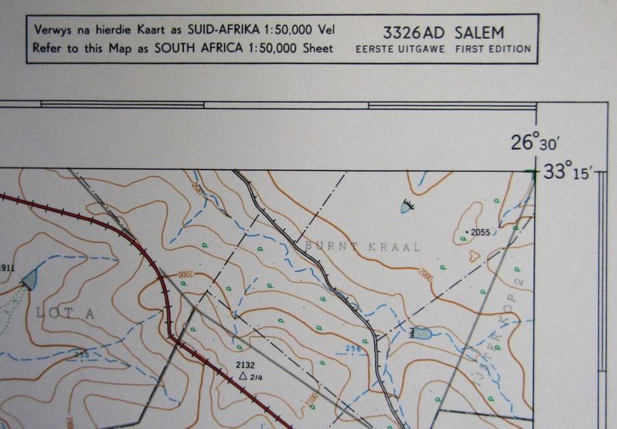 Large 1:50,000 Salem Map from 1962