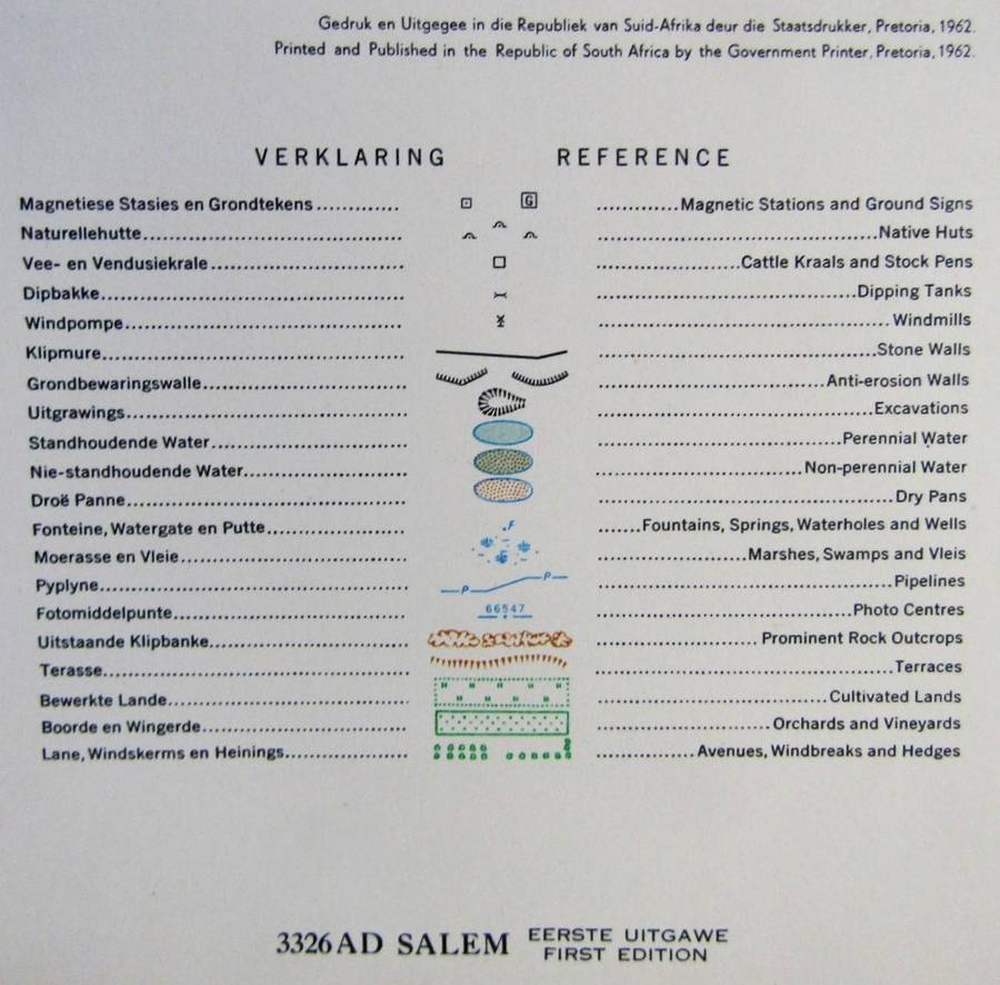Large 1:50,000 Salem Map from 1962