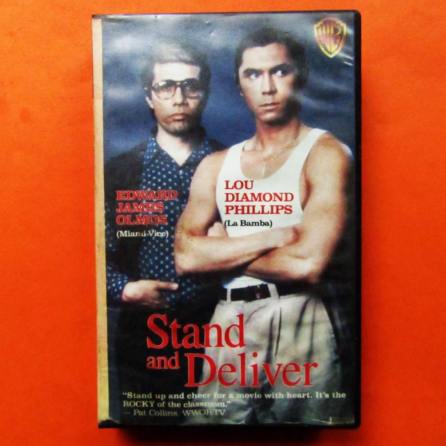Stand and Deliver - Movie VHS Tape (1989)