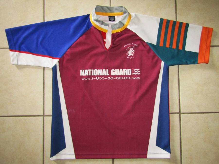 Old USA Florida Trojan Rugby Jersey