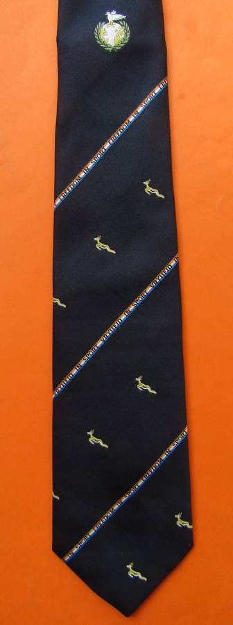 Old Freedom in Sport Springbok Rugby Neck Tie