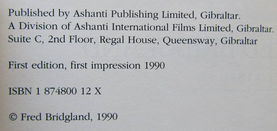 The War for Africa - Border War Hardcover Book (1990)