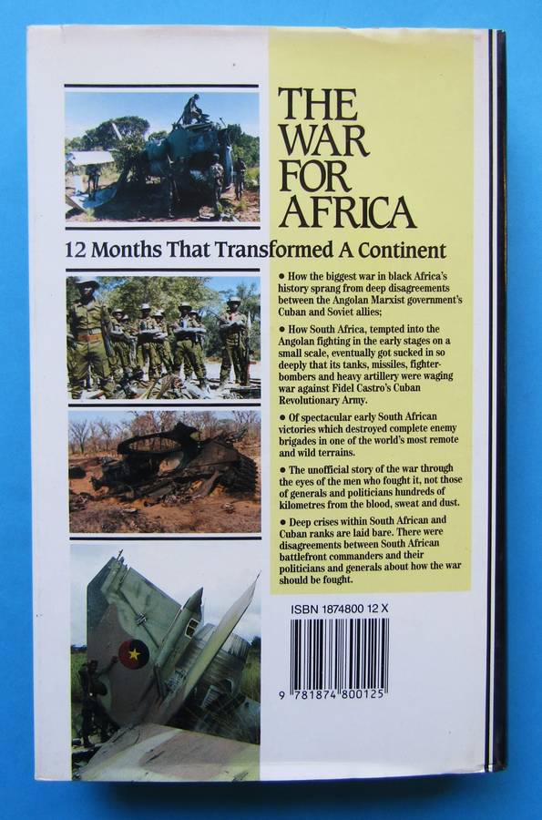 The War for Africa - Border War Hardcover Book (1990)