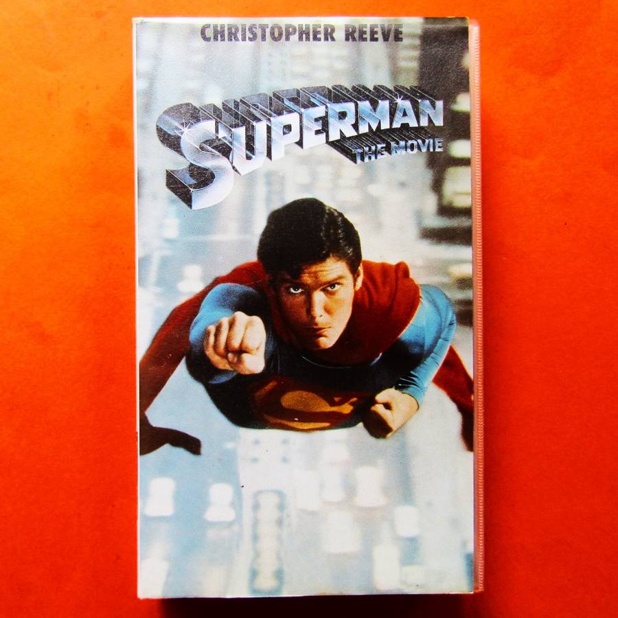 Superman - Christopher Reeve - Movie VHS Tape (1998)