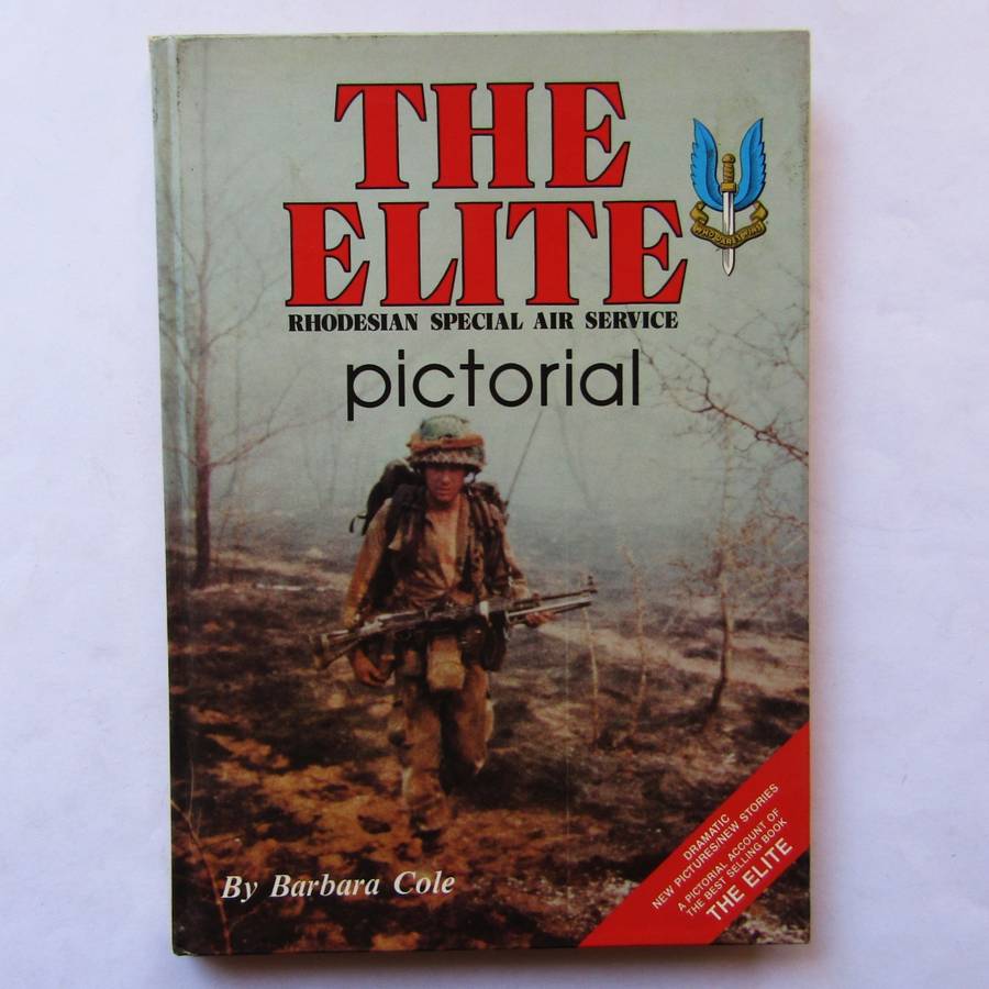 The Elite - Rhodesian Special Air Service - Hardcover Book (1986)