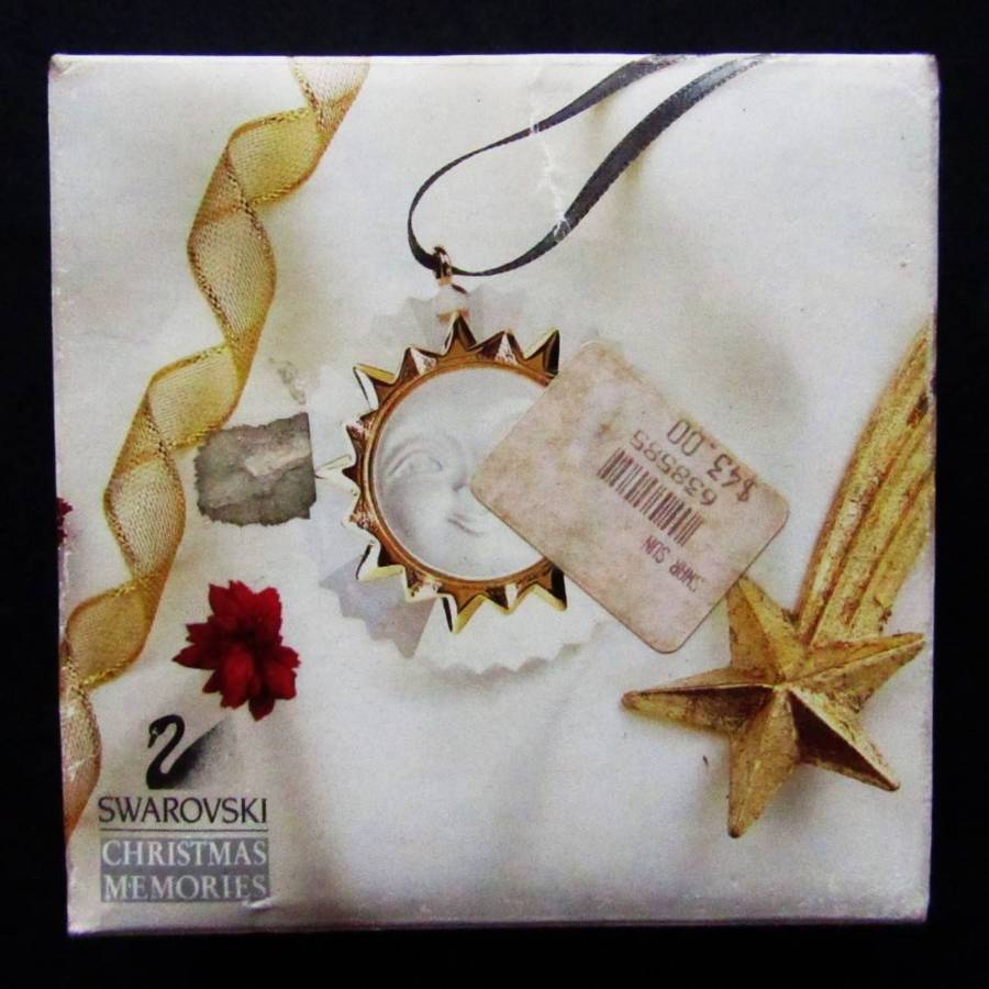 Swarovski Christmas Memories Sun Pendant in Original Box