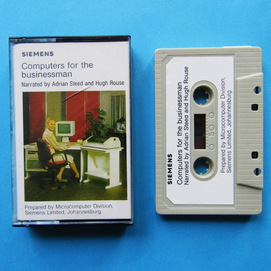 Old Siemens - Computers for the Businessman - Cassette Tape