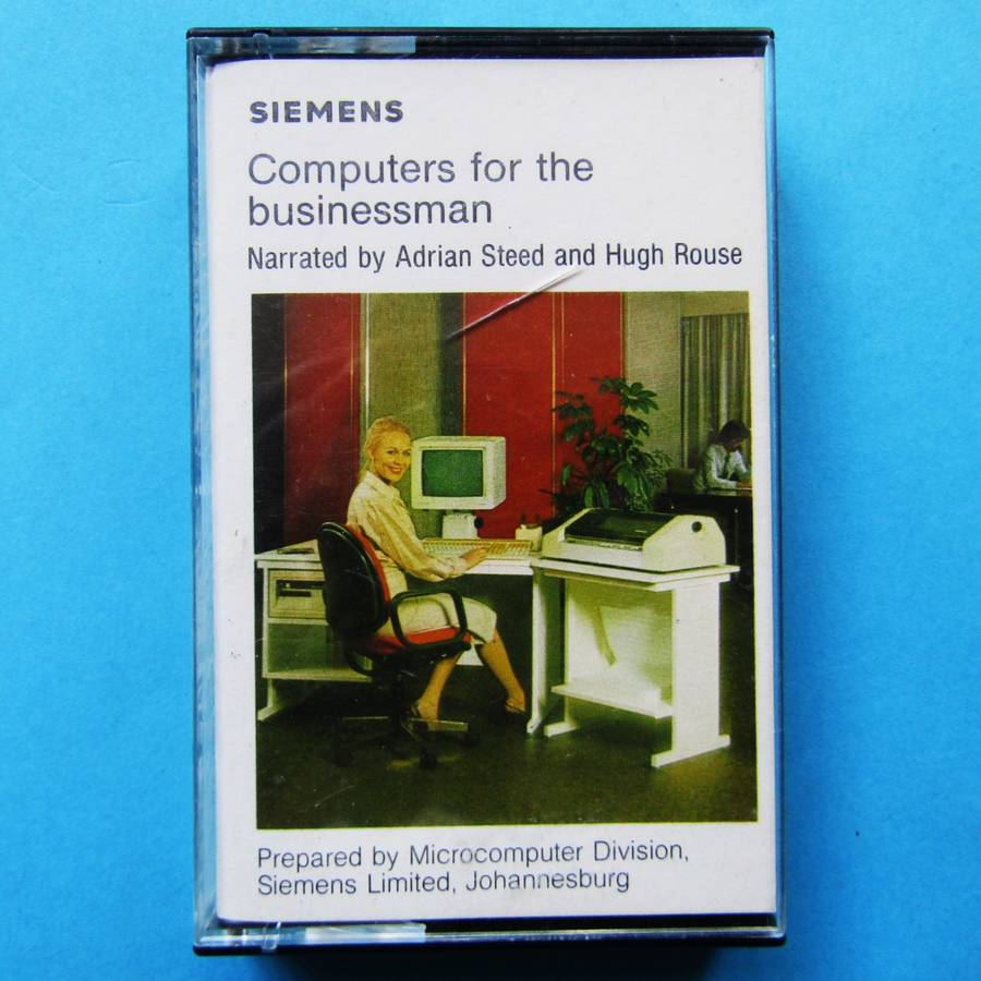 Old Siemens - Computers for the Businessman - Cassette Tape
