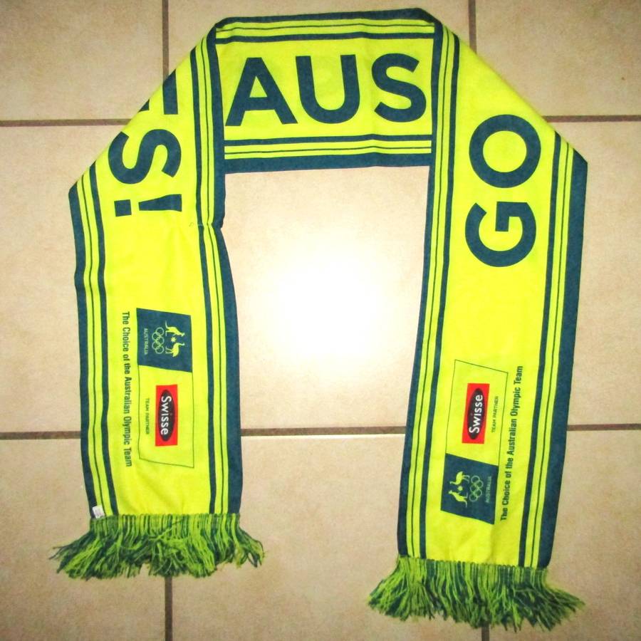 Old Australia Olympic Team Supporter Scarf