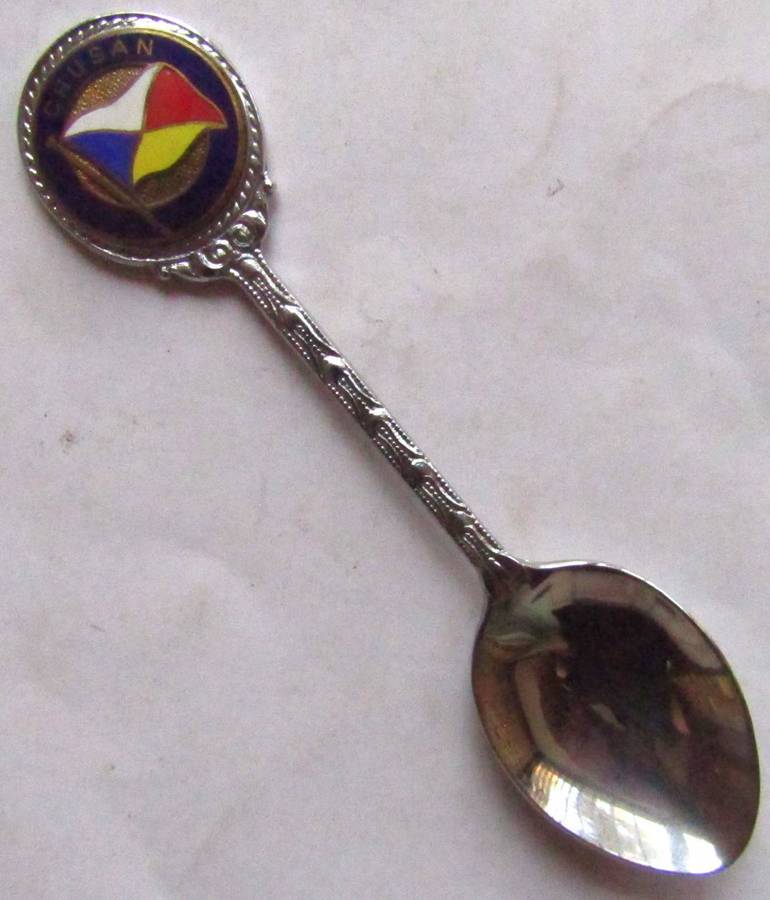 Old P&O Shipping Line SS Chusan Souvenir Spoon