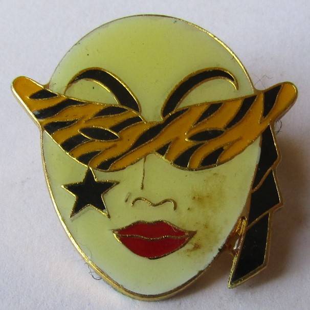 Old TV and Film Industry Pin Badge