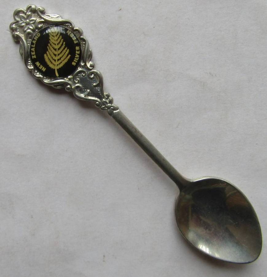 Old New Zealand Rugby Crested Spoon