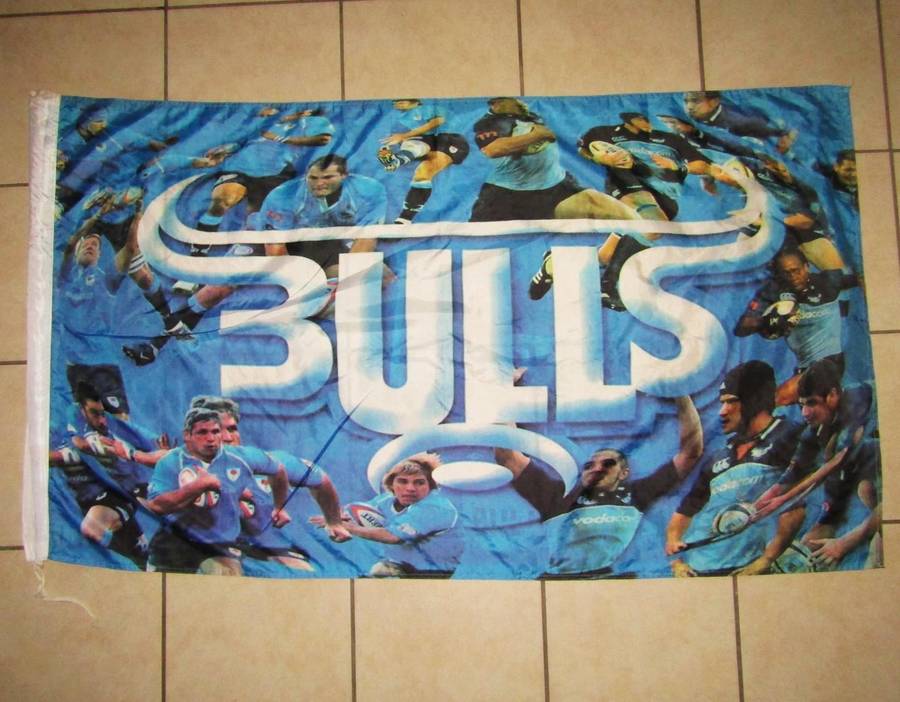 Large Old Bulls Rugby Flag