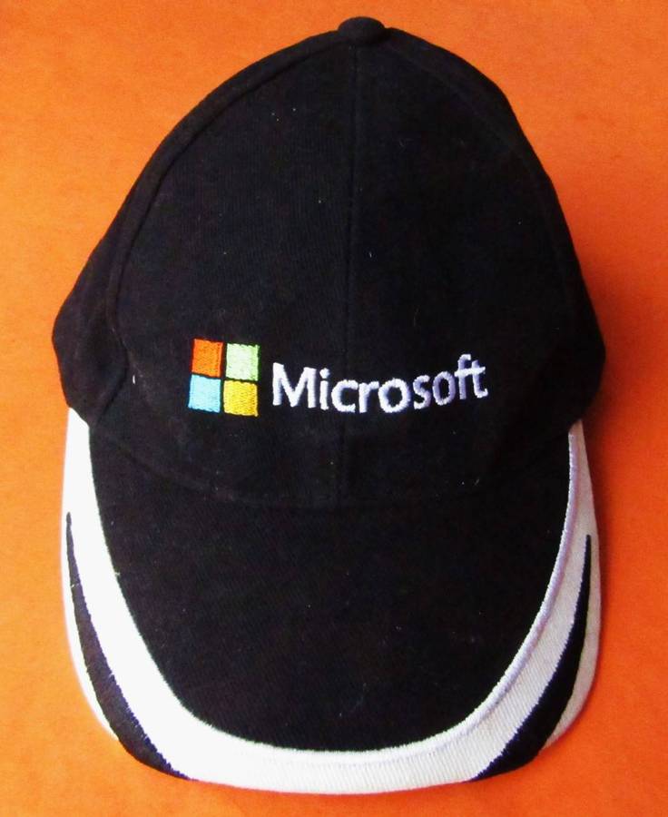 Old Microsoft Advertising Cap