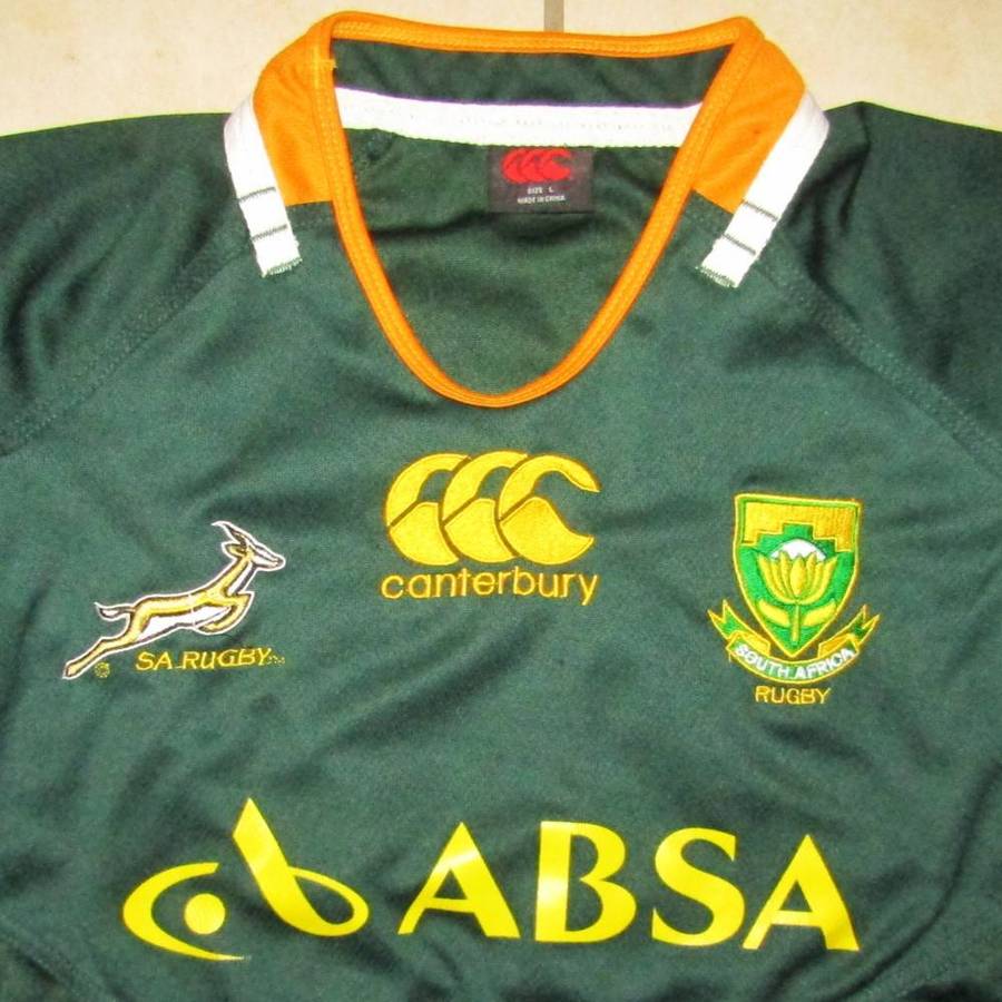 Old Springbok Rugby Jersey - Large Size