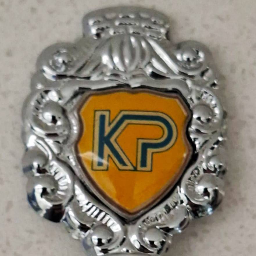 Old KP Konserwatiewe Party Crested Spoon