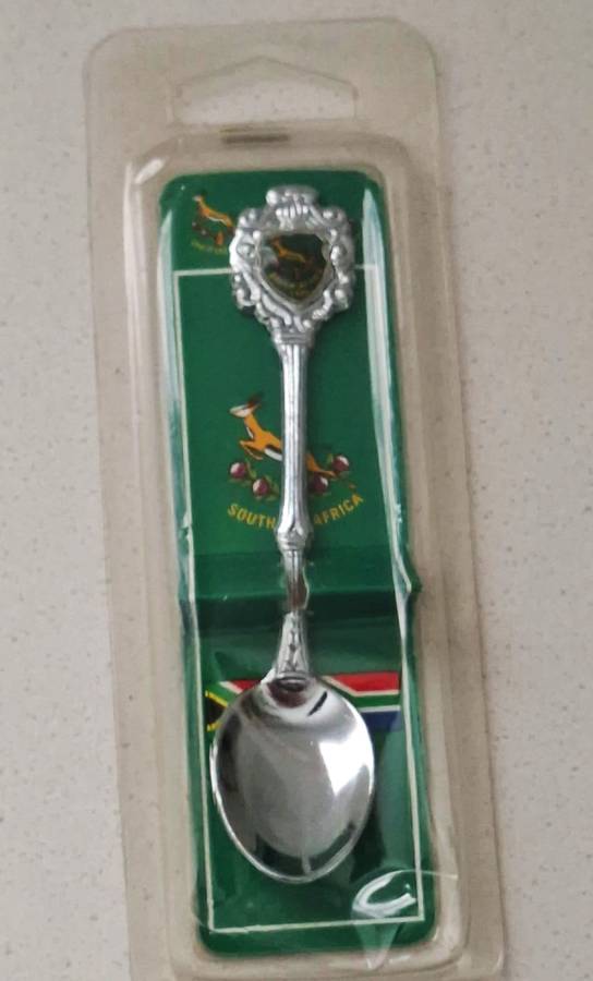 1995 Springbok Rugby Spoon in Original Box