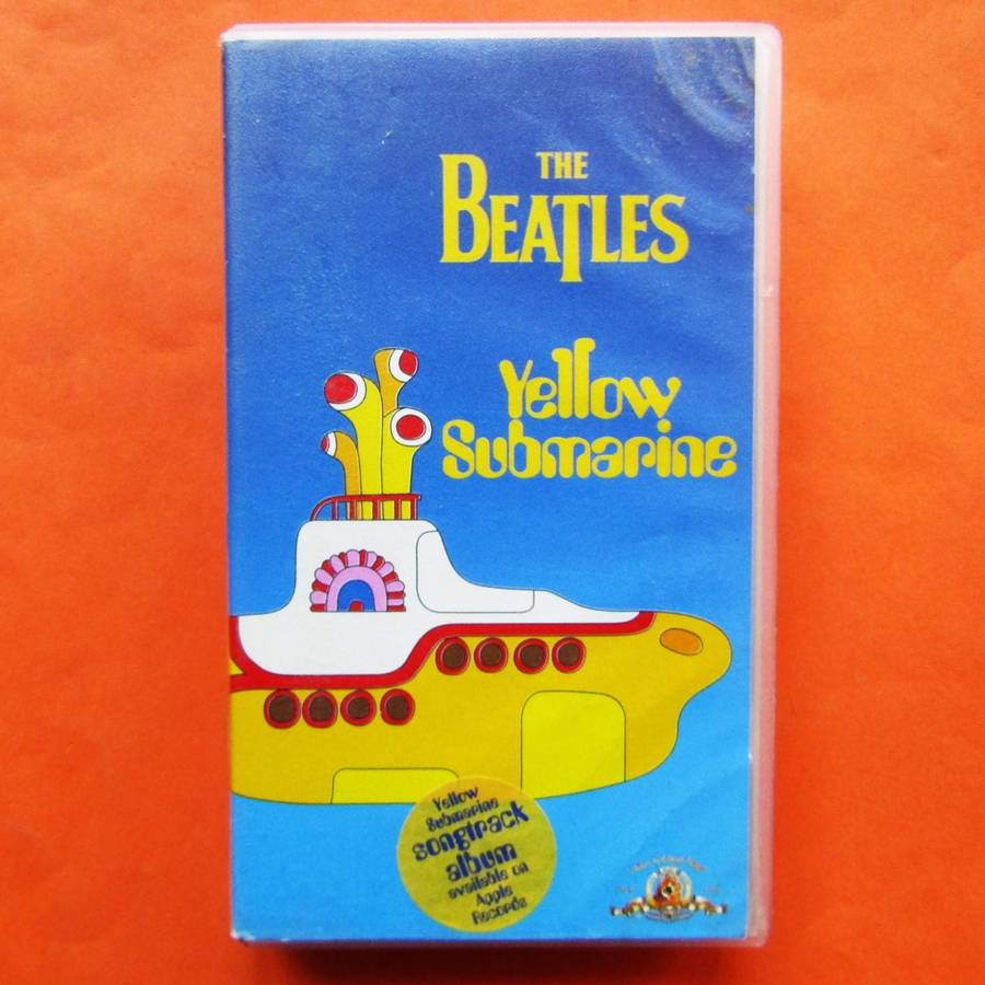 Yellow Submarine - The Beatles - Movie VHS Tape (1999)