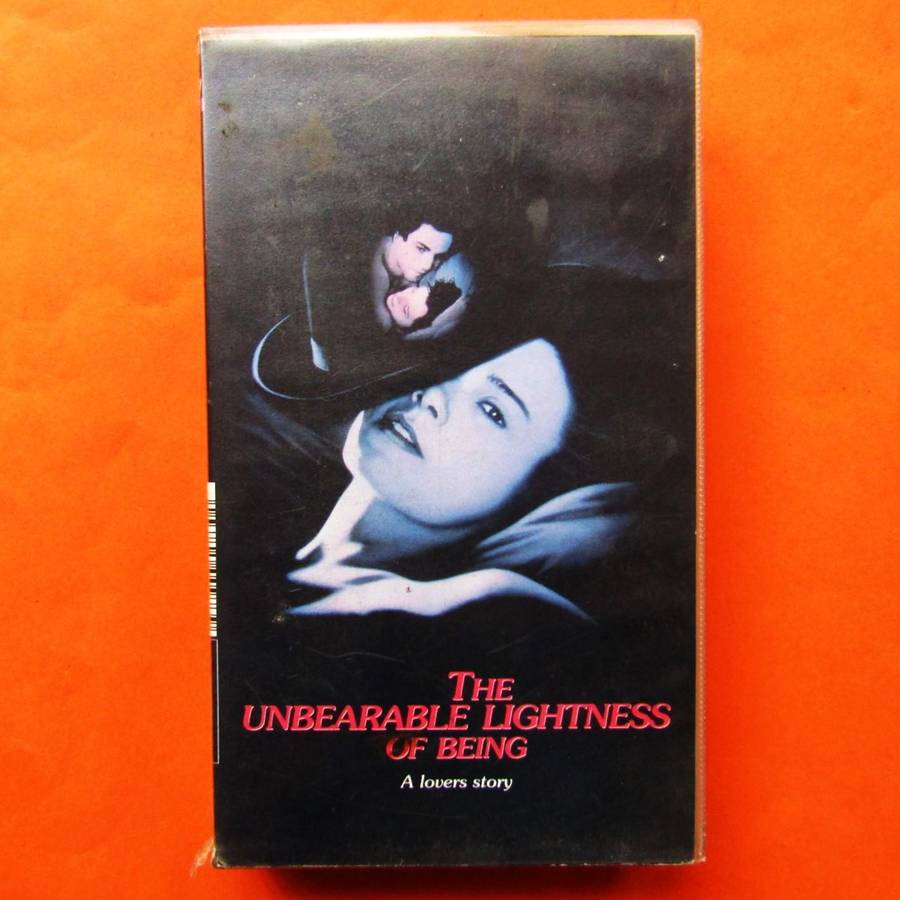 The Unbearable Lightness of Being - Movie VHS Tape (1987)