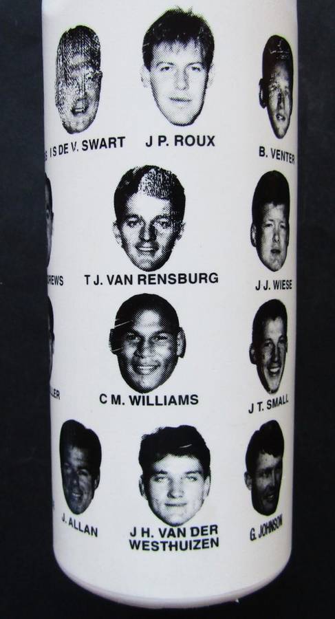 90's Springbok Rugby Bottle