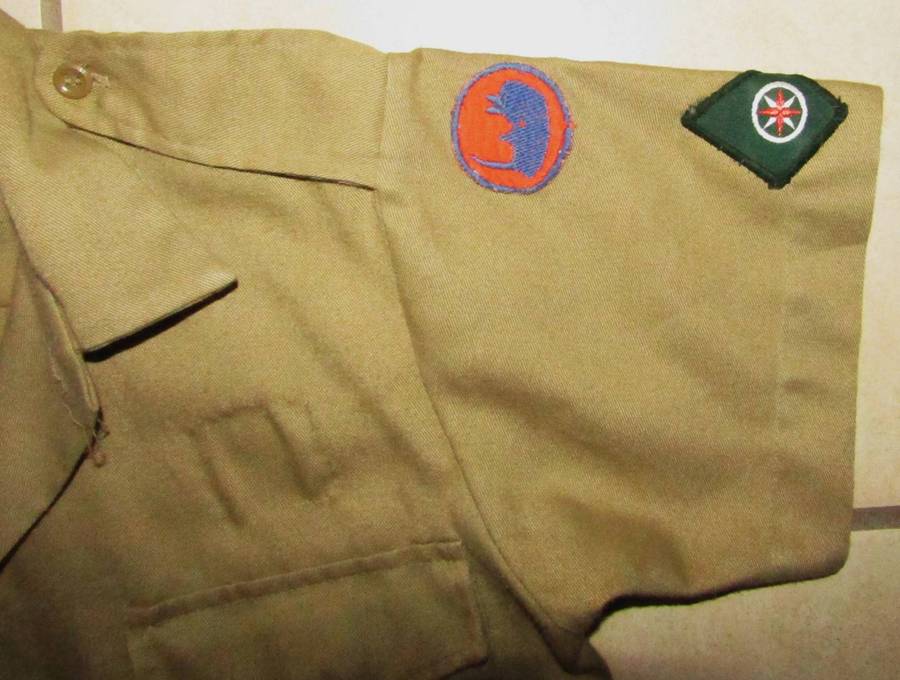 Old Scouts Shirt with Badges