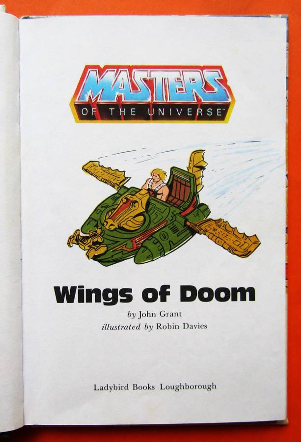 1984 Masters of the Universe - Hardcover Book