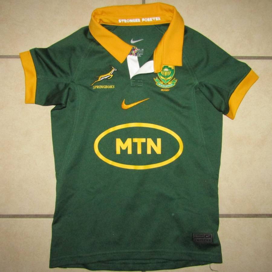 Old Nike Springbok Rugby Jersey - Kids XS Size
