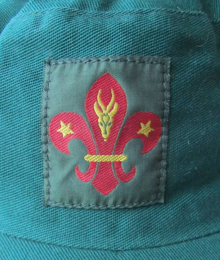 Old SA Boy Scouts Neck Flap Field Cap
