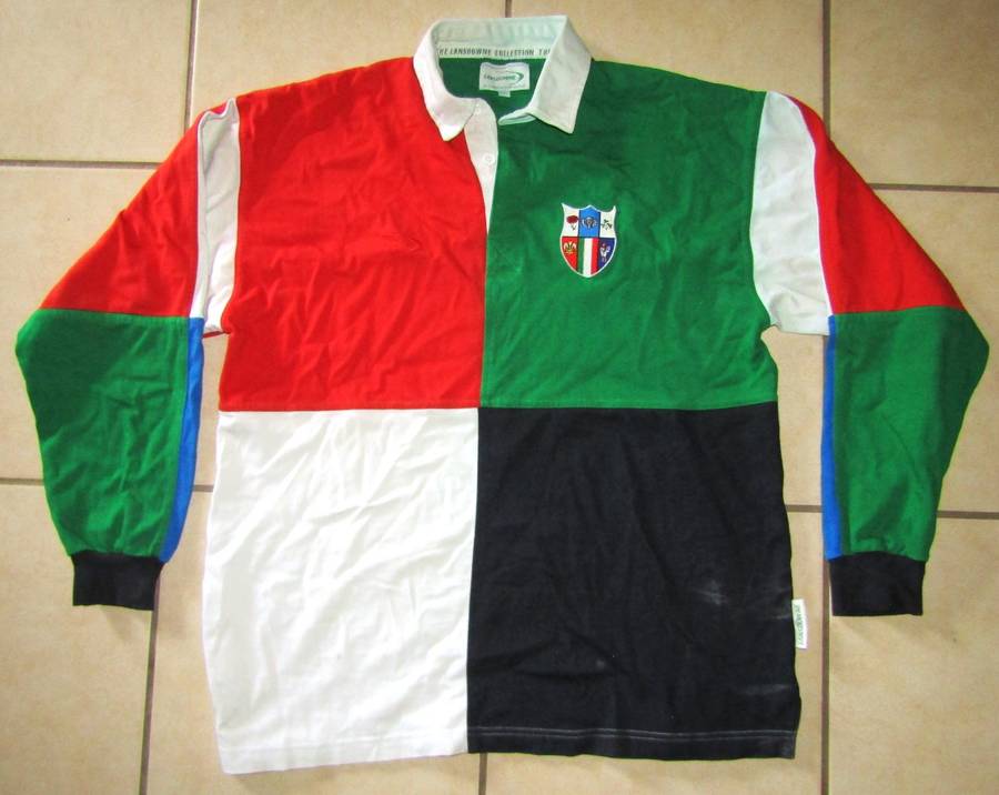 Old Six Nations Long Sleeve Rugby Jersey - Large Size