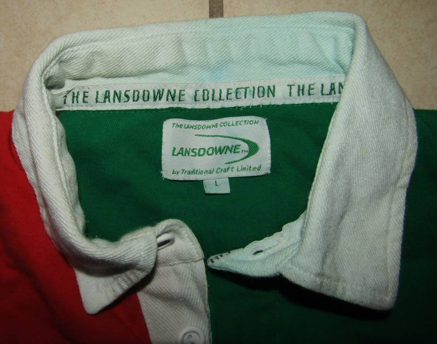 Old Six Nations Long Sleeve Rugby Jersey - Large Size