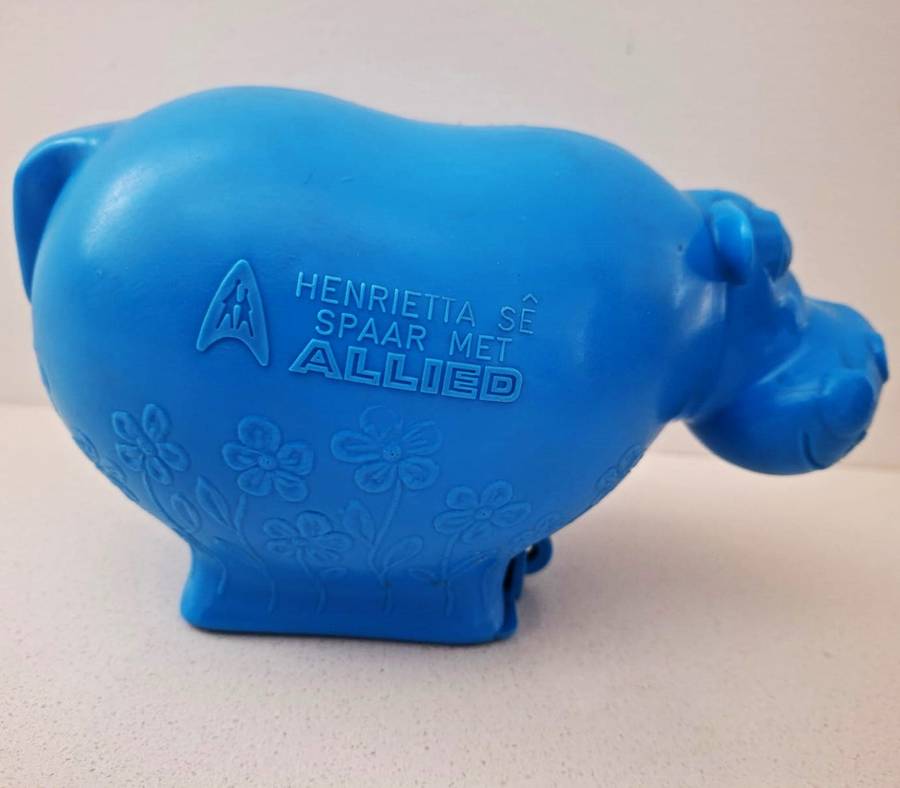 Large Old Allied Building Society Money Box