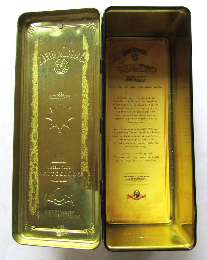 Old Jack Daniel's Gold Medal Collection Whiskey Tin