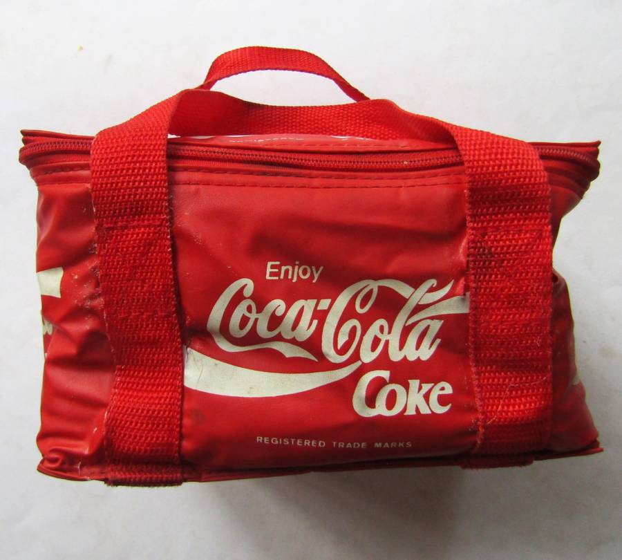 Small Old Coca Cola Cooler Bag