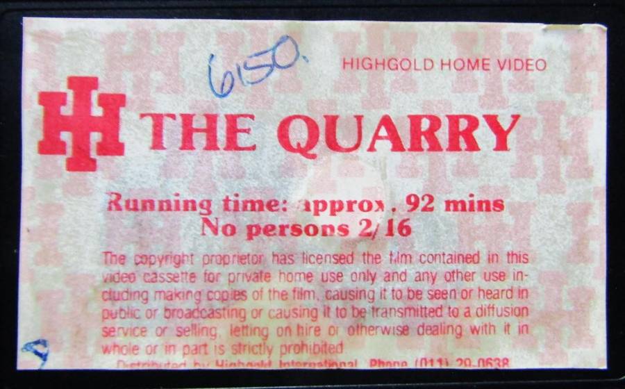 The Quarry - Jane Fonda - Movie VHS Tape