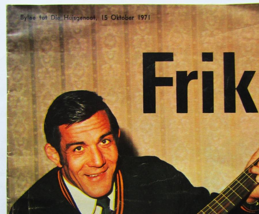 1971 Frik Du Preez Springbok Rugby Player Booklet