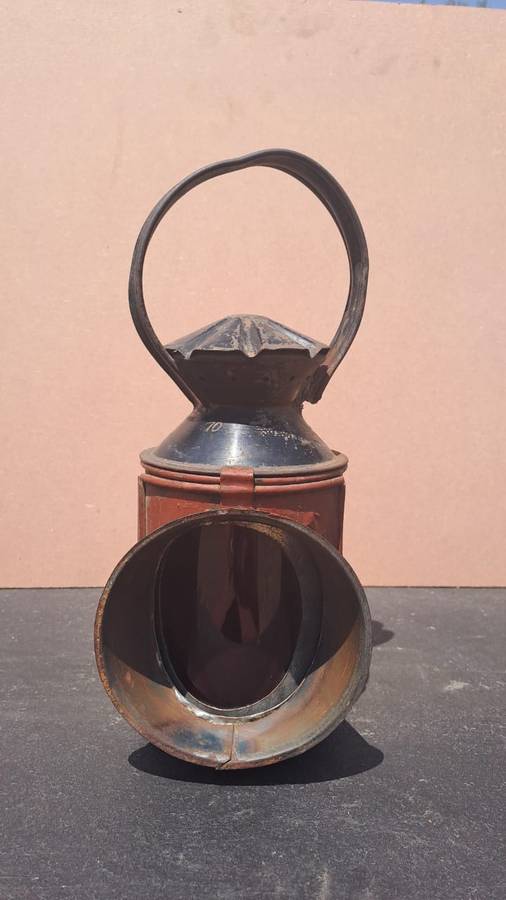 Vintage Railway original signal Lamp