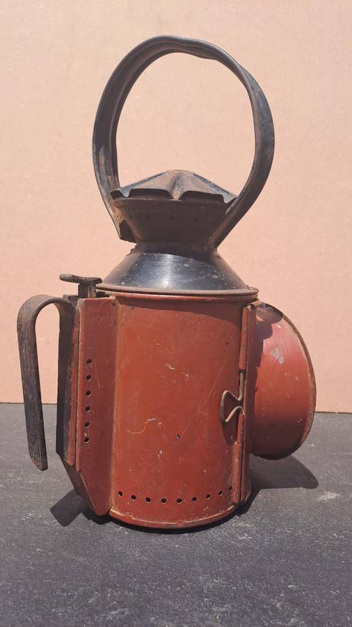 Vintage Railway original signal Lamp
