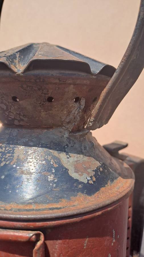 Vintage Railway original signal Lamp